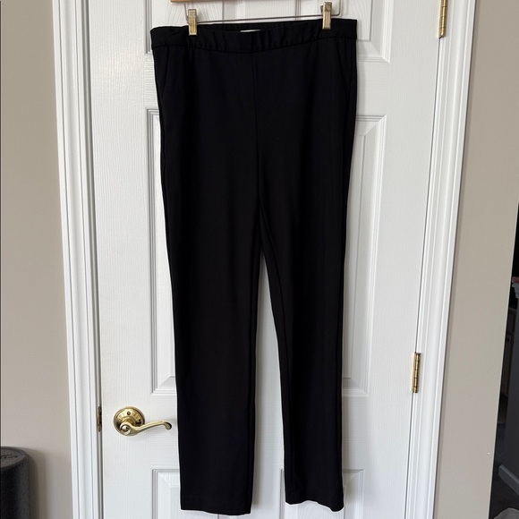 Talbots Classic Black Straight Leg Pants - Picture 1 of 8